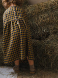 Gallery viewerに画像を読み込む, <Organic zoo>Blueberry Gingham Gather Dress（1-4Y）
