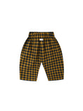 Gallery viewerに画像を読み込む, <Organic zoo>Blueberry Gingham Carrot Pants（1-4Y）
