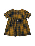 Gallery viewerに画像を読み込む, <Organic zoo>Blueberry Gingham Gather Dress（1-4Y）
