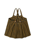 Gallery viewerに画像を読み込む, <Organic zoo>Blueberry Gingham Tribe Skirt（1-4Y）
