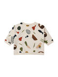 Gallery viewerに画像を読み込む, <Organic zoo>Farmers Market Sweatshirt（6M-5Y）
