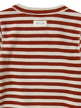 Gallery viewerに画像を読み込む, <Organic zoo>Paprika Stripes Wrap Bodysuit（0-12M）
