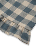 将图像加载到画廊查看器中, <Organic zoo> Fog Blue Gingham Frill Culotte
