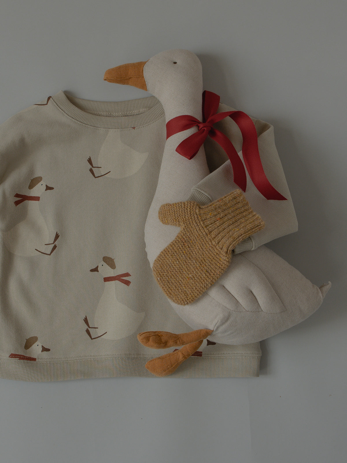 【予約】<Organic Zoo> Christmas Goose Sweatshirt