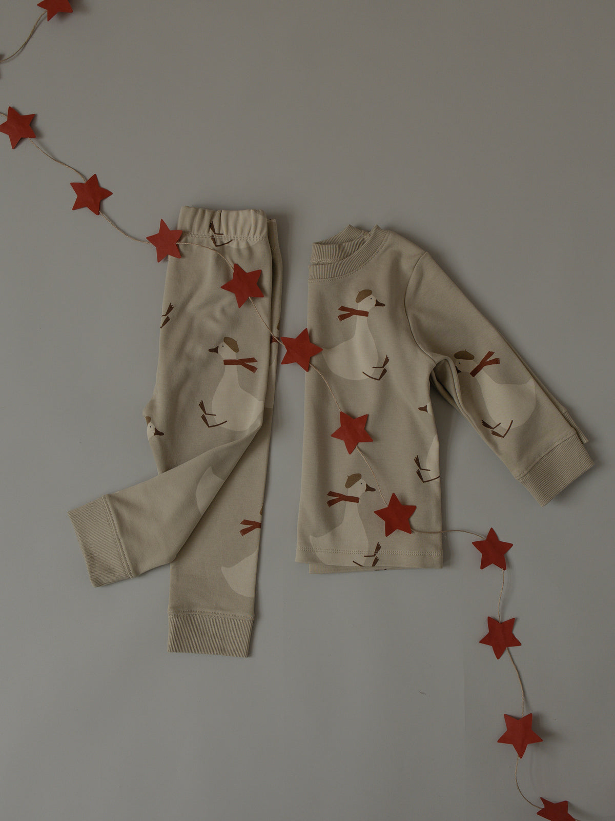 【予約】<Organic Zoo> Christmas Goose PJ's