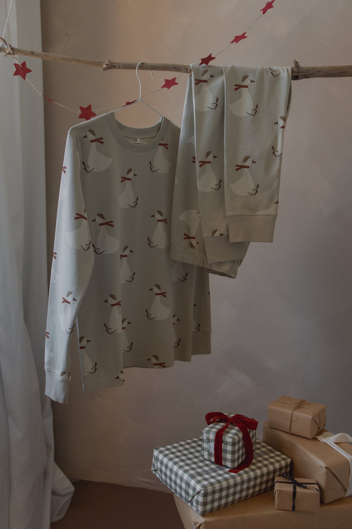 【予約】<Organic Zoo> Adult Christmas Goose PJ's