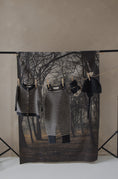 Gallery viewerに画像を読み込む, <Organic zoo> Charcoal Stripes Wool Salopettes

