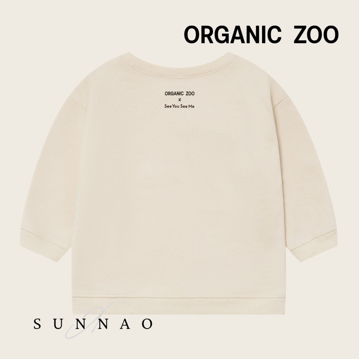 <Organic zoo> Cabin Adventure Sweatshirt Undyed
