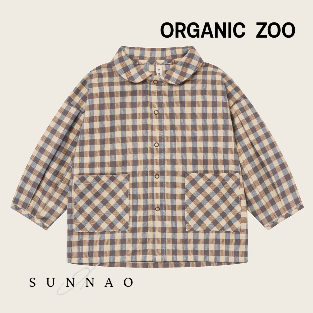 <Organic zoo>Shoreline Gingham Lodge Shirt