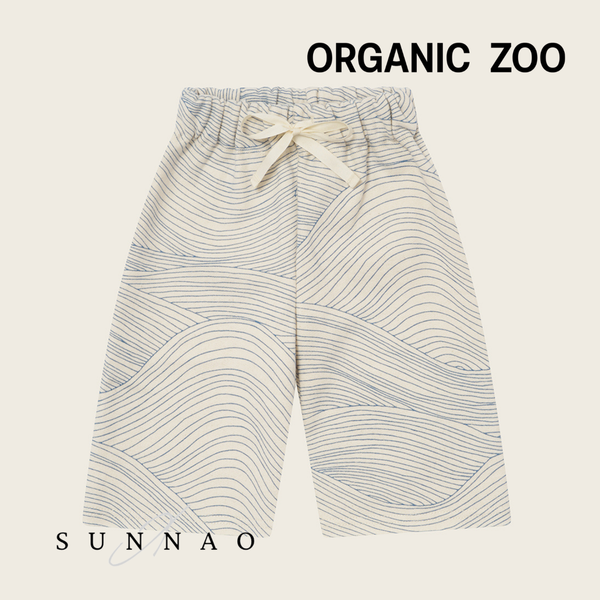 <Organic zoo> Seascape Wide Leg Pants Undyed　
