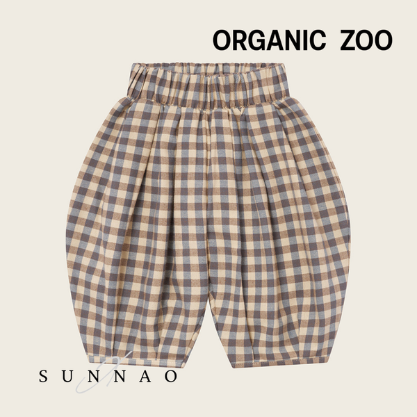 <Organic zoo> Shoreline Gingham Lodge Pants　