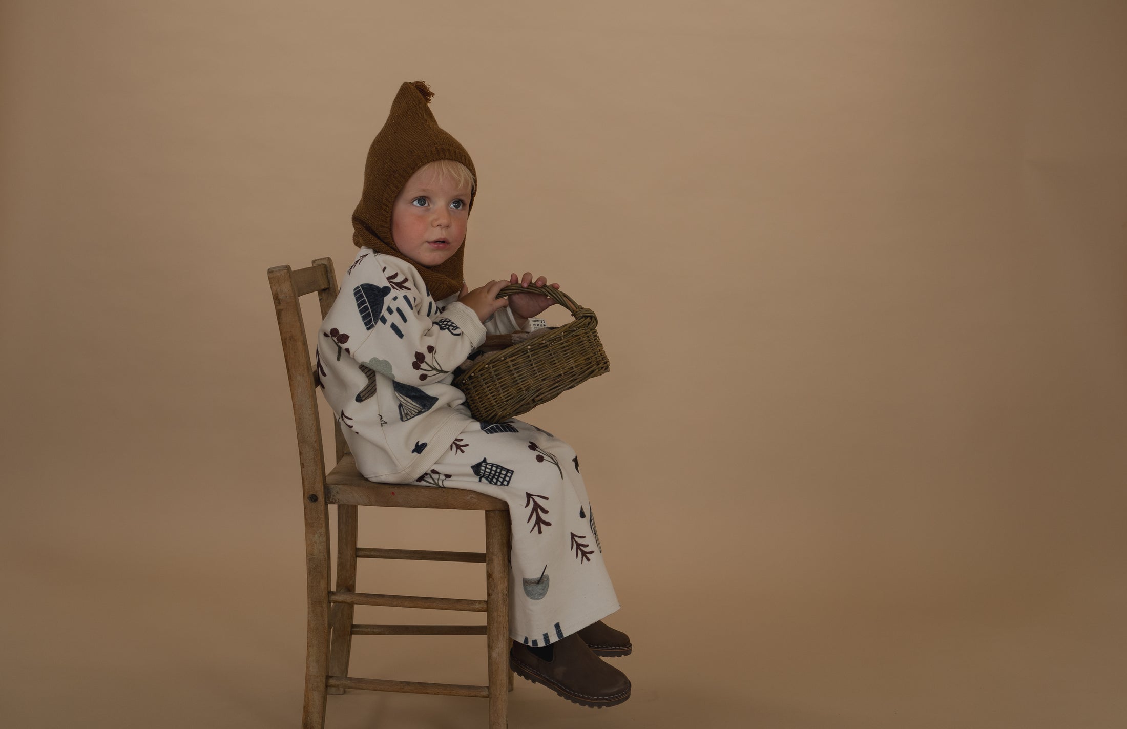 <Organic zoo> Cosy Wild Wide Leg Pants Undyed