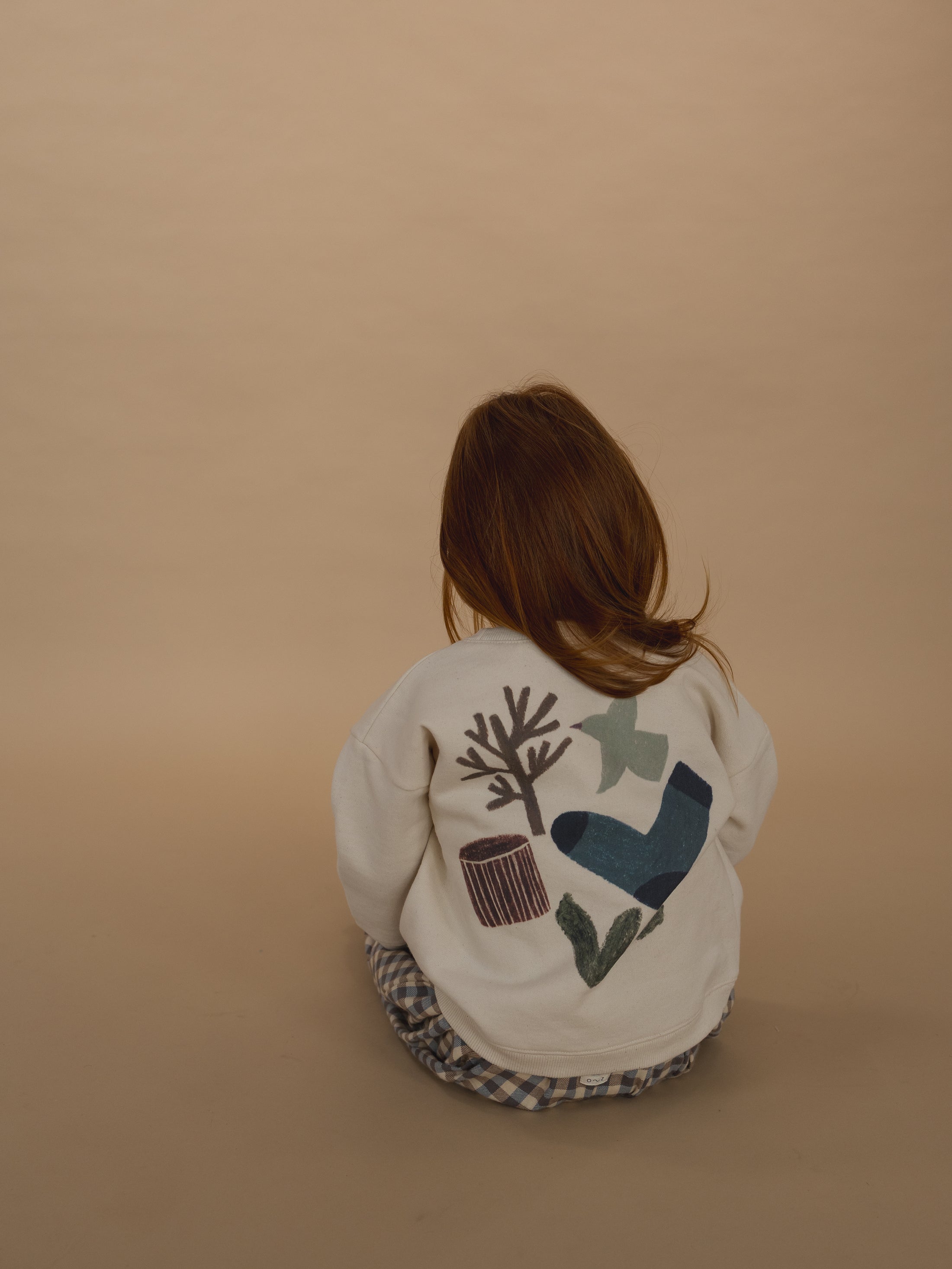 <Organic zoo> Forest Song Sweatshirt Undyed
