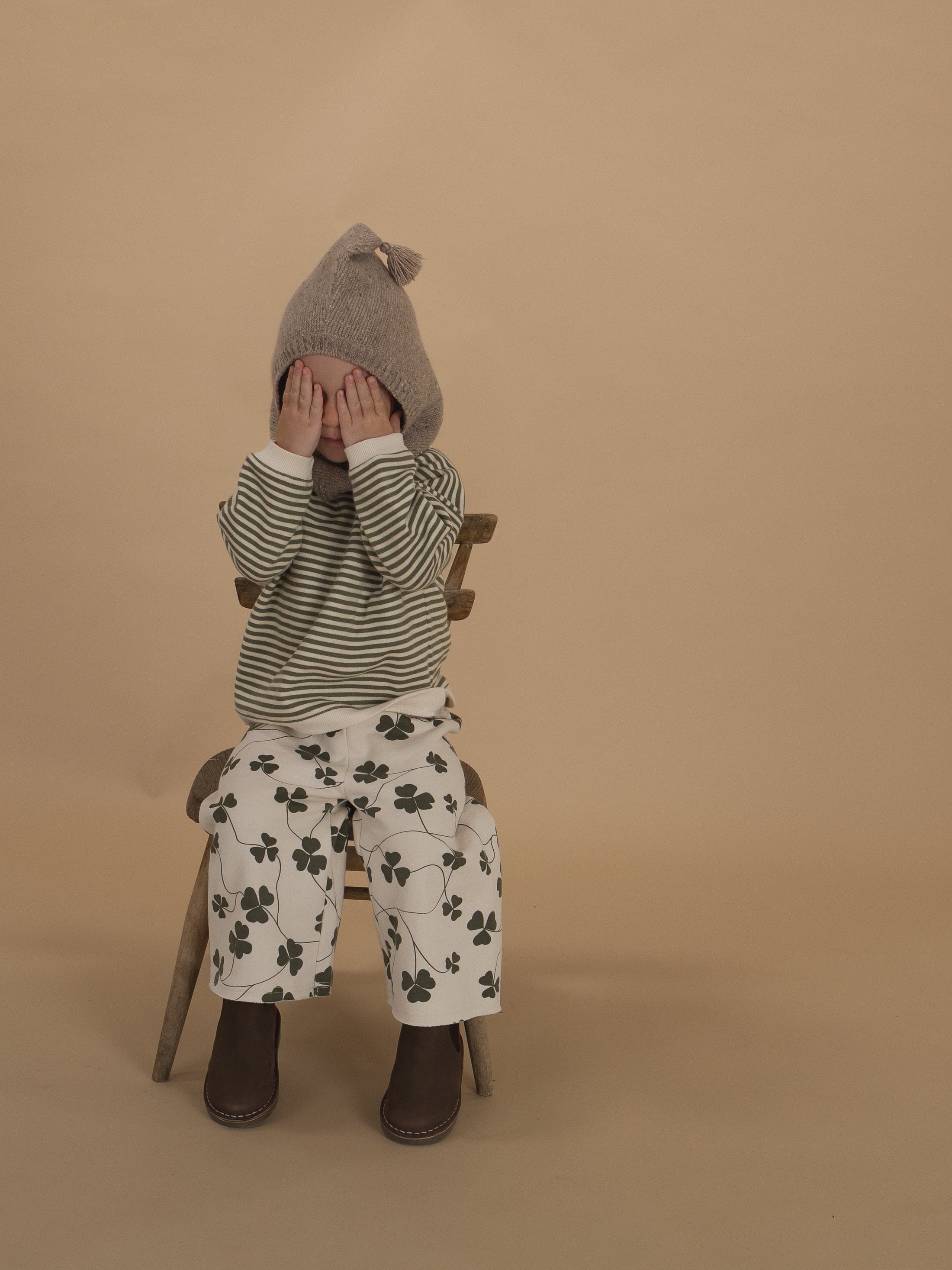 <Organic zoo> Fern Stripes Sweatshirt　