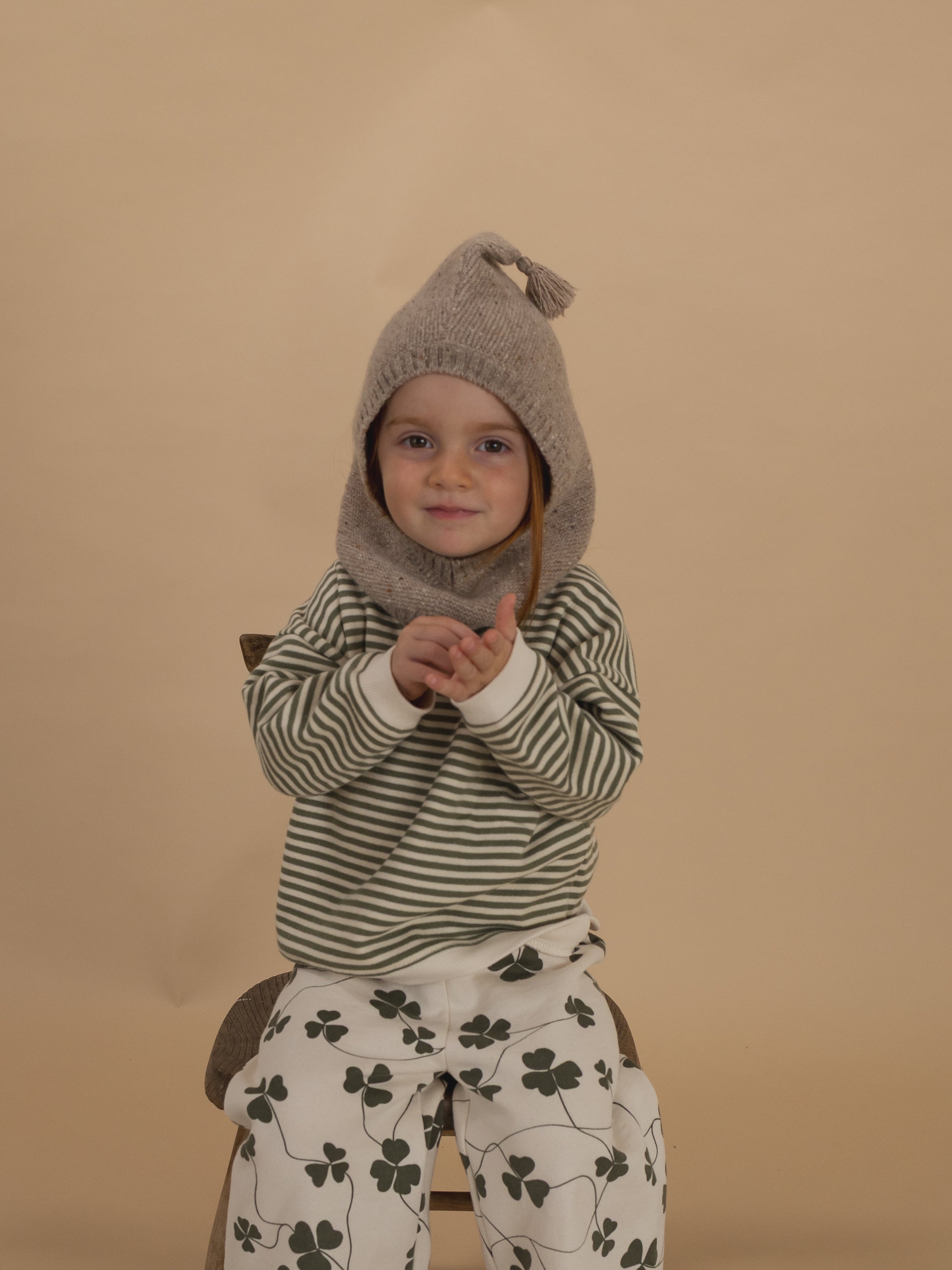 <Organic zoo> Fern Stripes Sweatshirt　