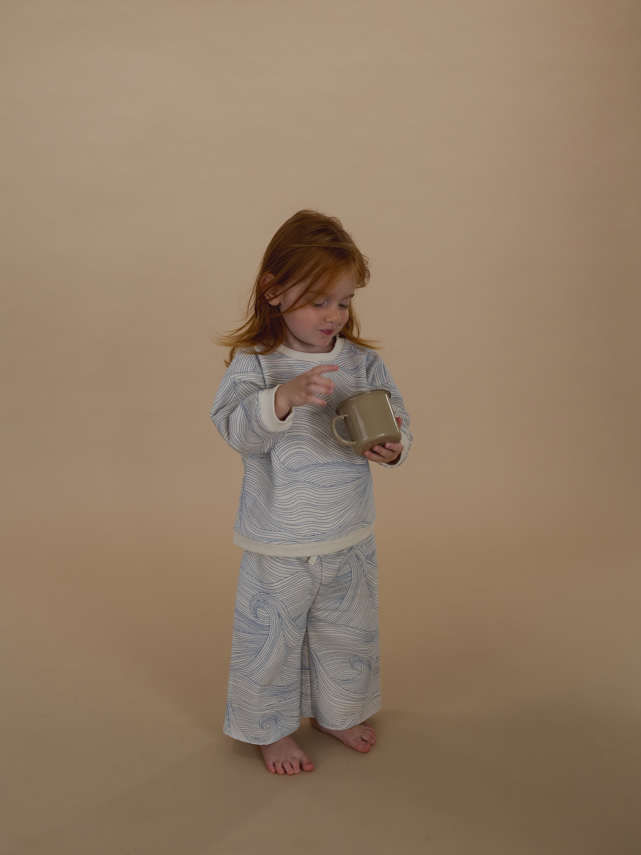 <Organic zoo> Seascape Sweatshirt Undyed