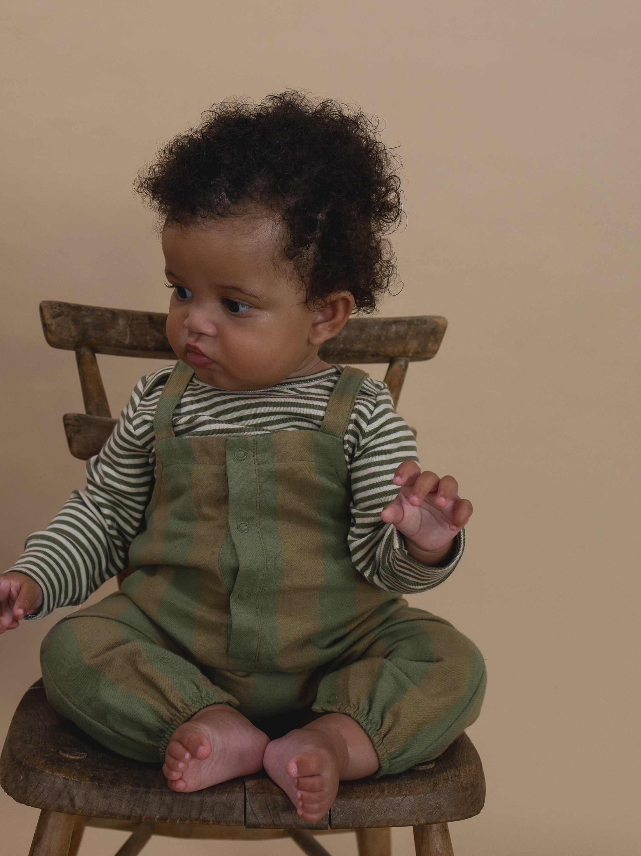 <Organic zoo> Fern Stripes Base Layer Set　