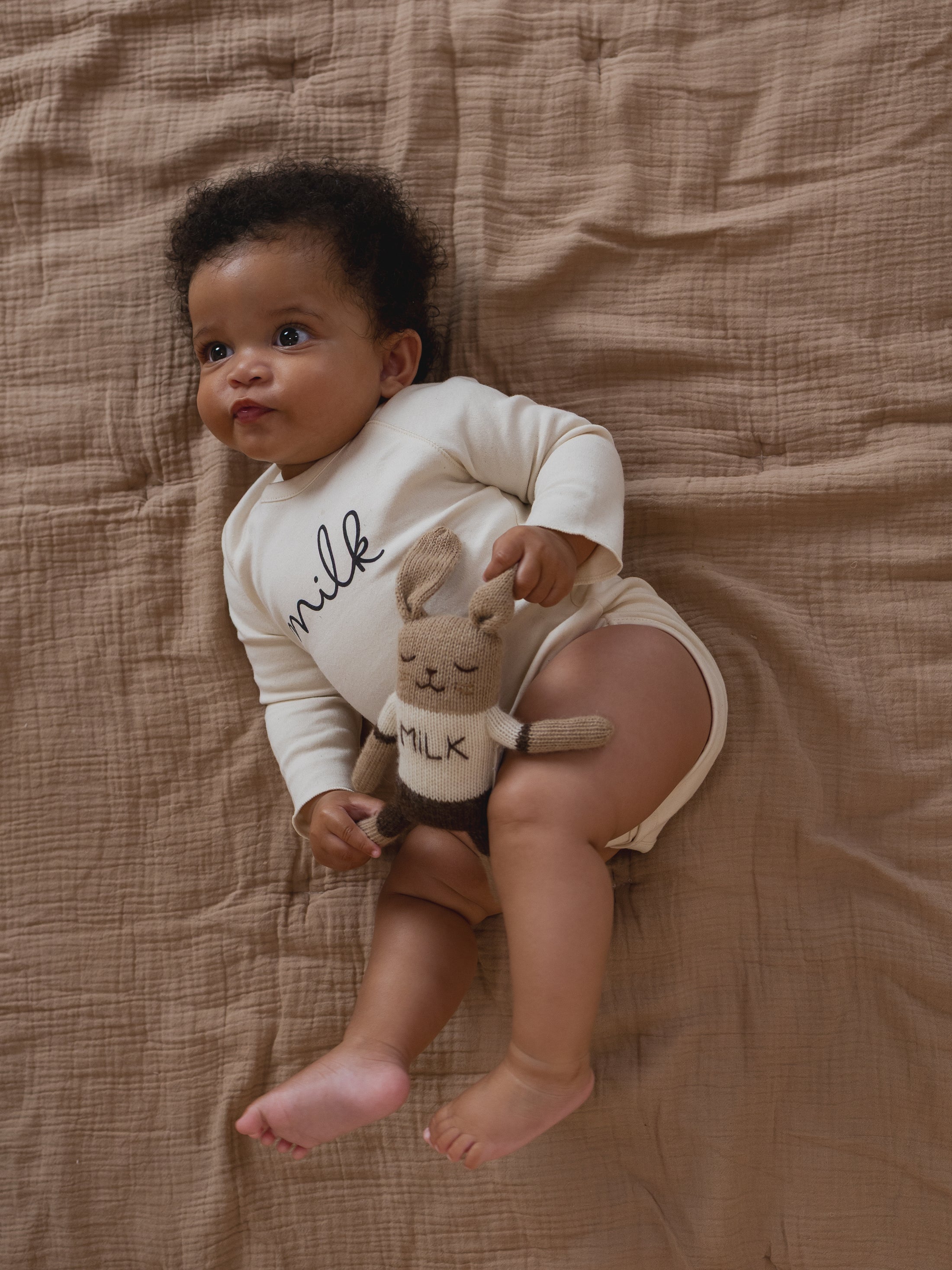 <Organic zoo> Undyed Milk Bodysuit　
