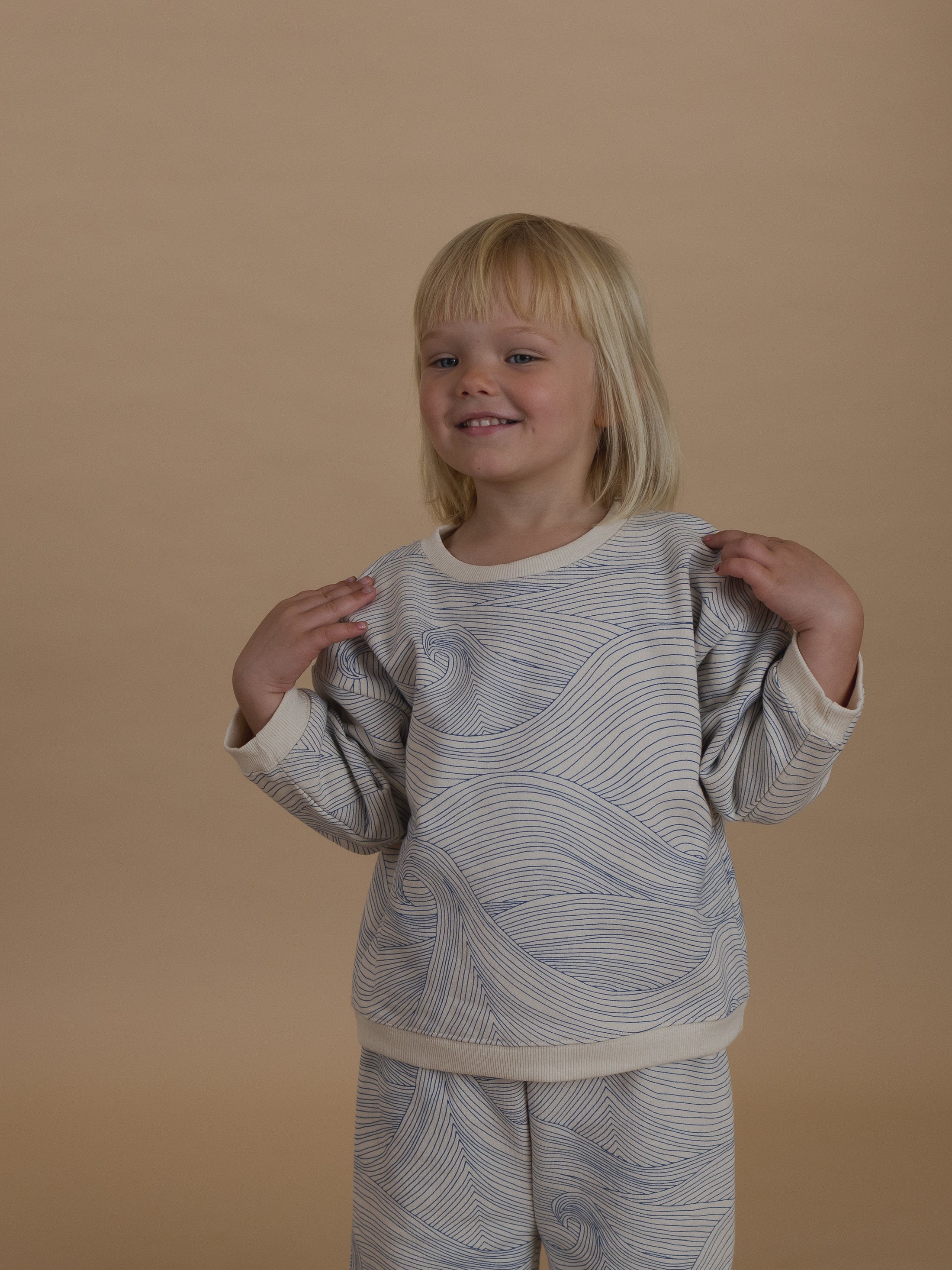 <Organic zoo> Seascape Sweatshirt Undyed