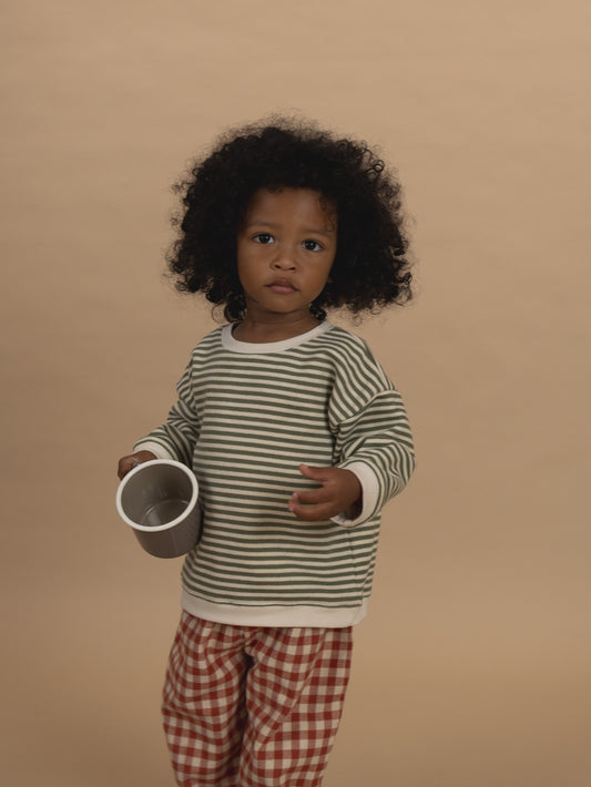 <Organic zoo> Fern Stripes Sweatshirt　