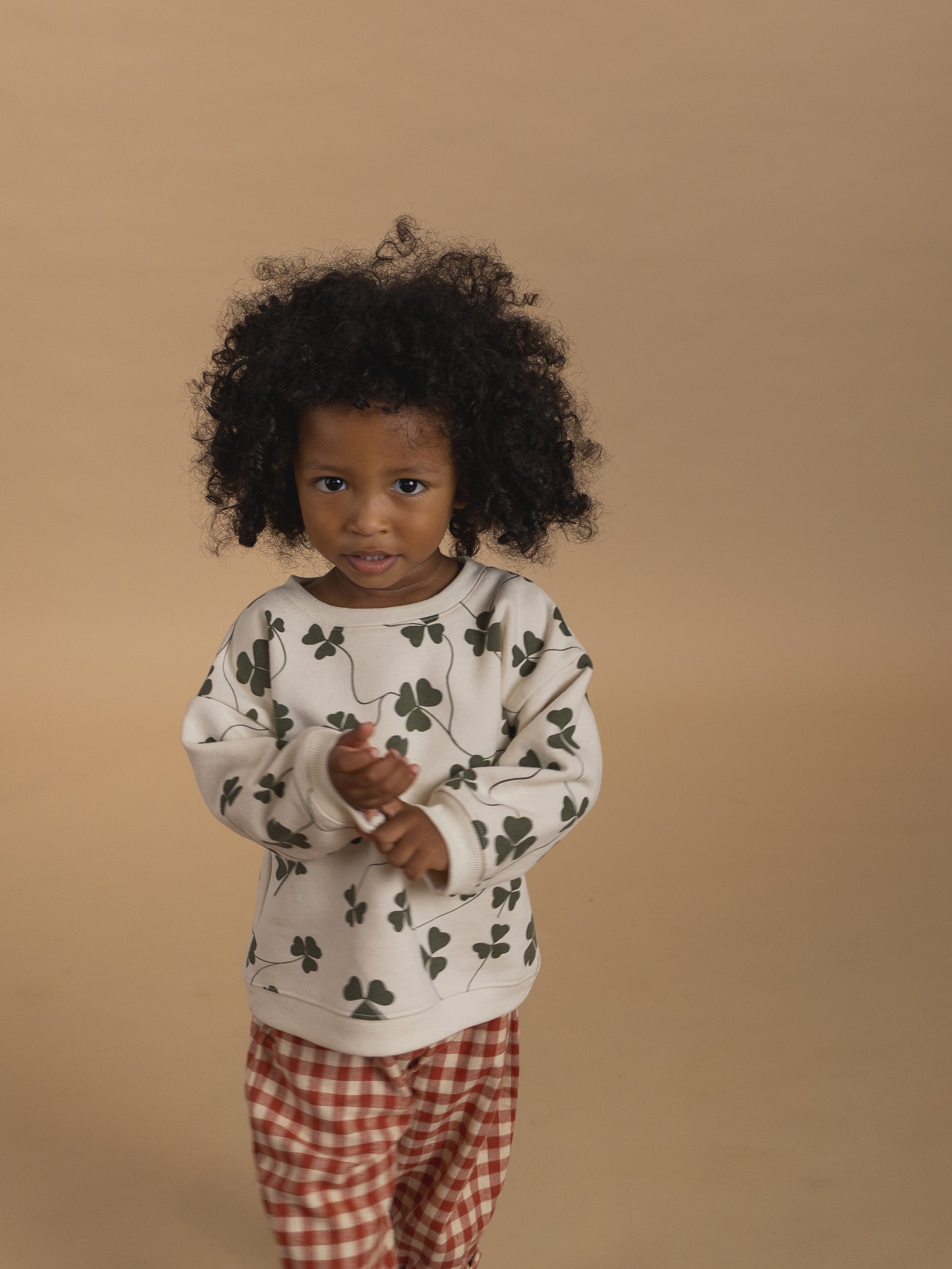 <Organic zoo> Clover Sweatshirt Undyed