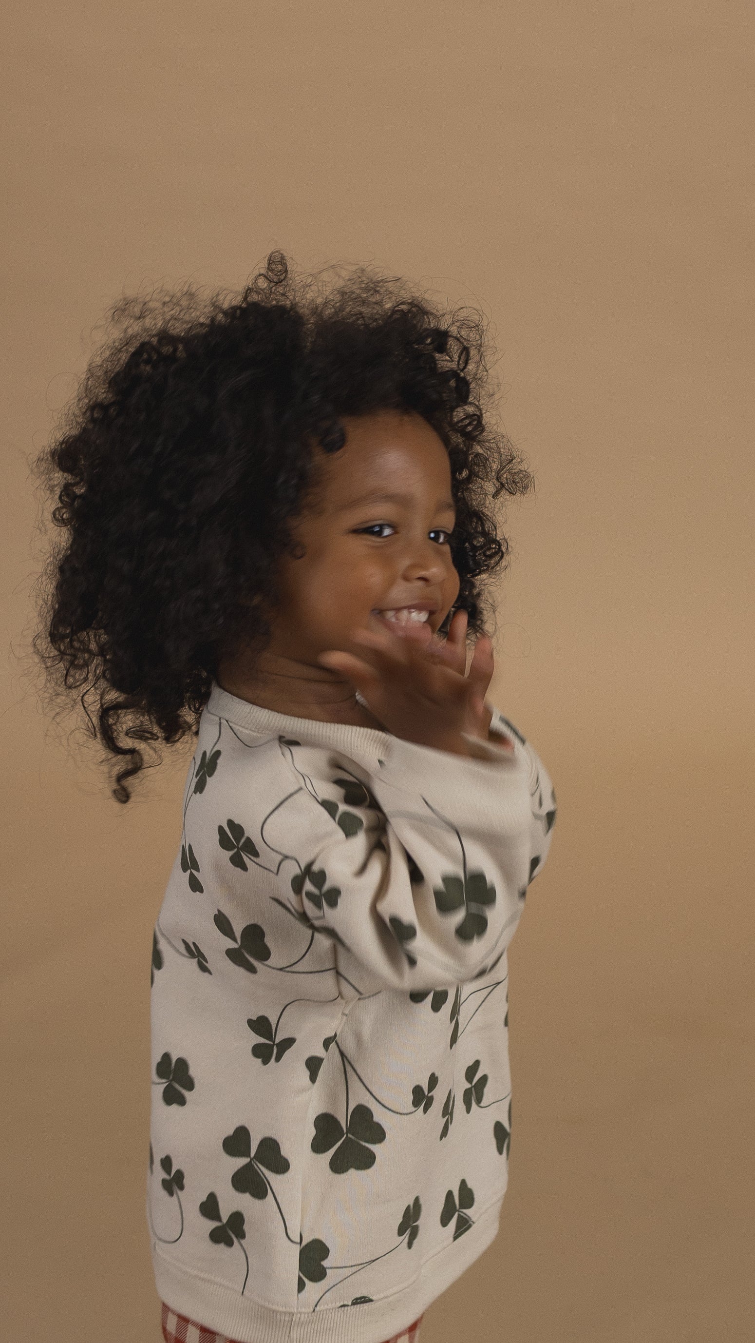 <Organic zoo> Clover Sweatshirt Undyed