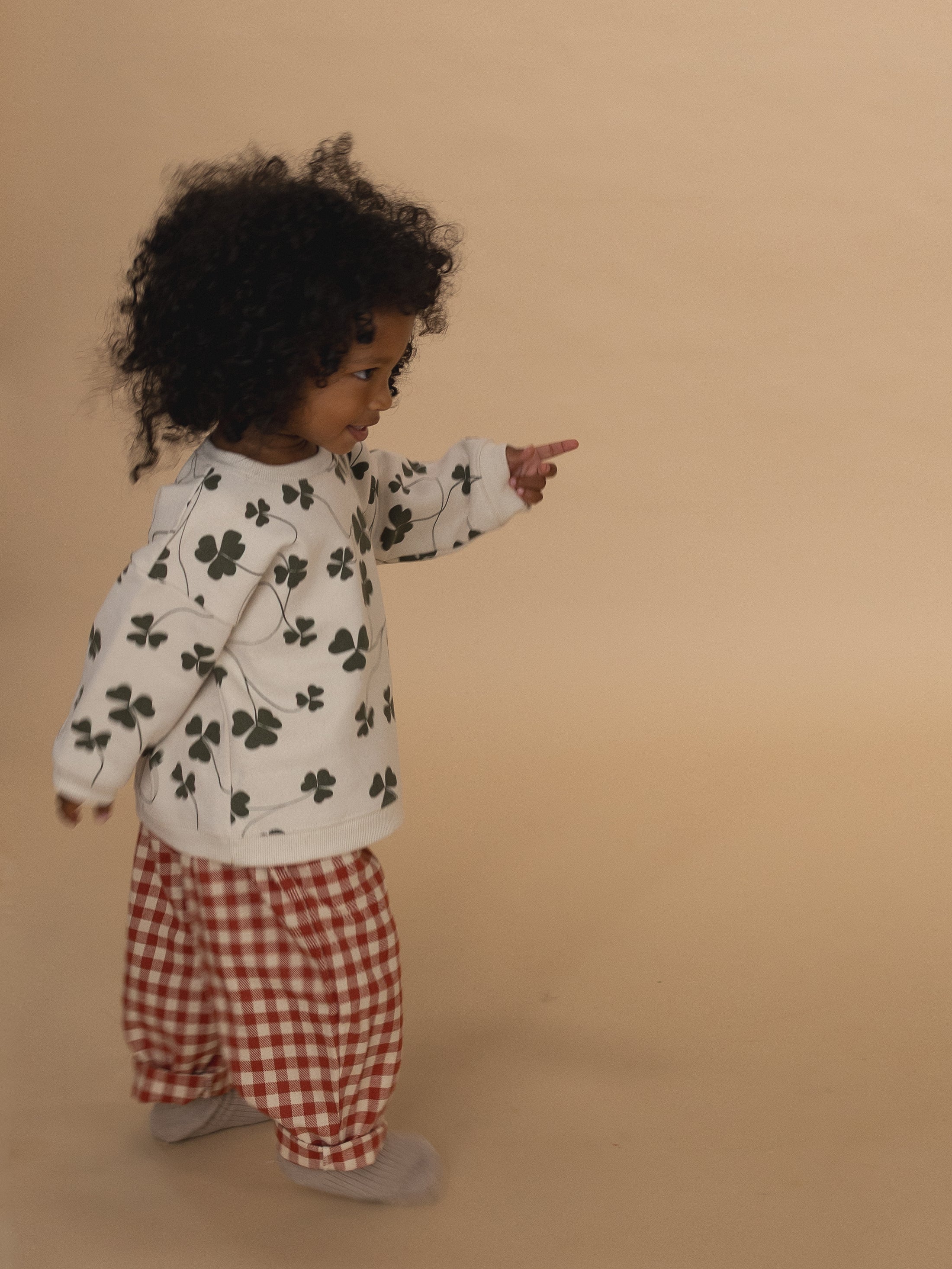 <Organic zoo> Clover Sweatshirt Undyed