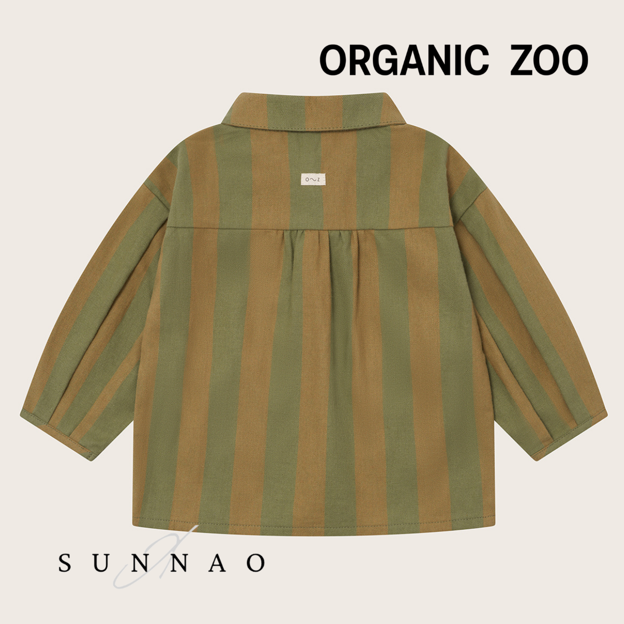 <Organic zoo> Woodland Stripes Lodge Shirt