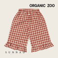 Gallery viewerに画像を読み込む, <Organic zoo> Paprika Gingham Frill Culottes　
