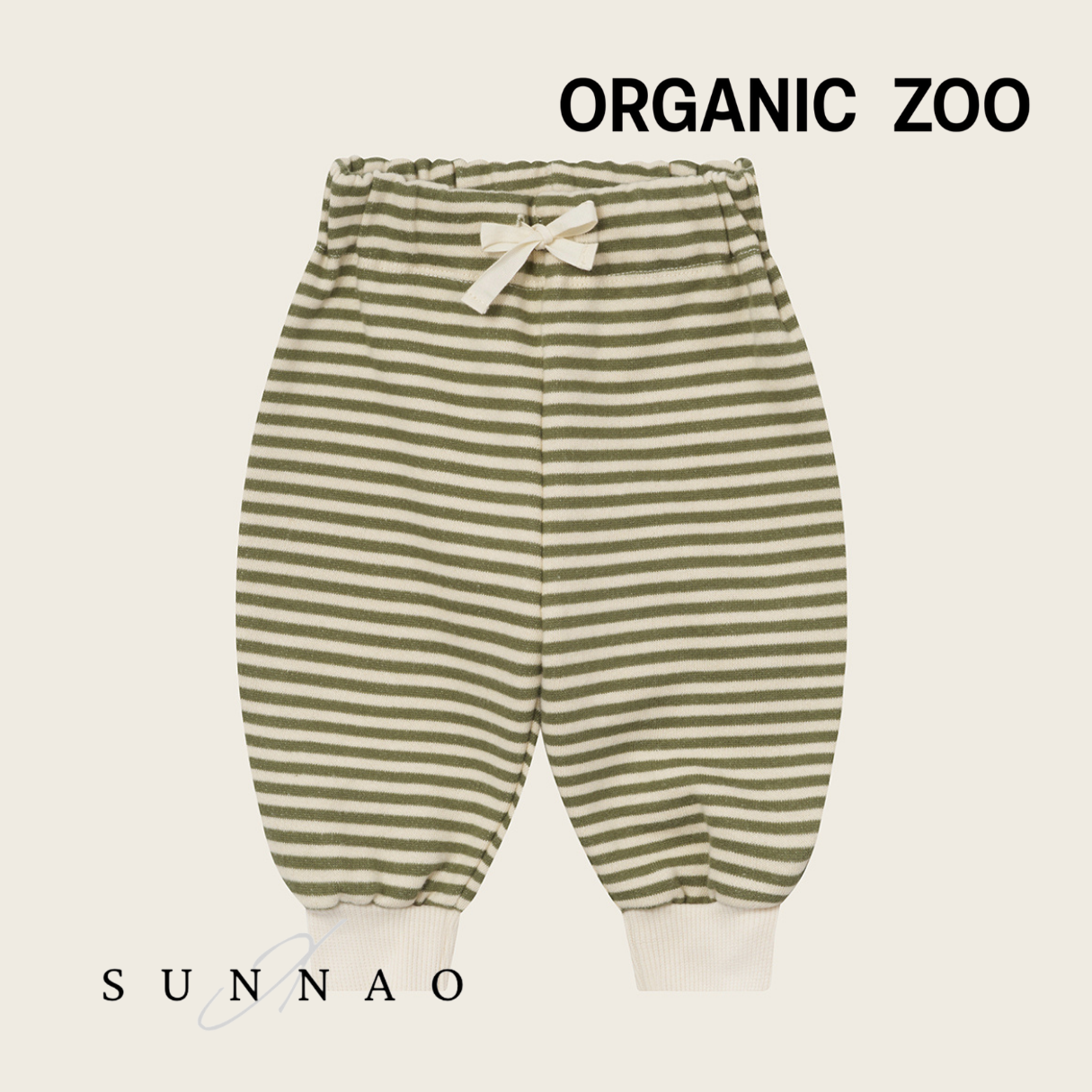 <Organic zoo> Fern Stripes Sweatpants　