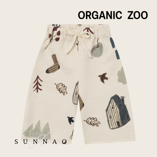 <Organic zoo> Cosy Wild Wide Leg Pants Undyed