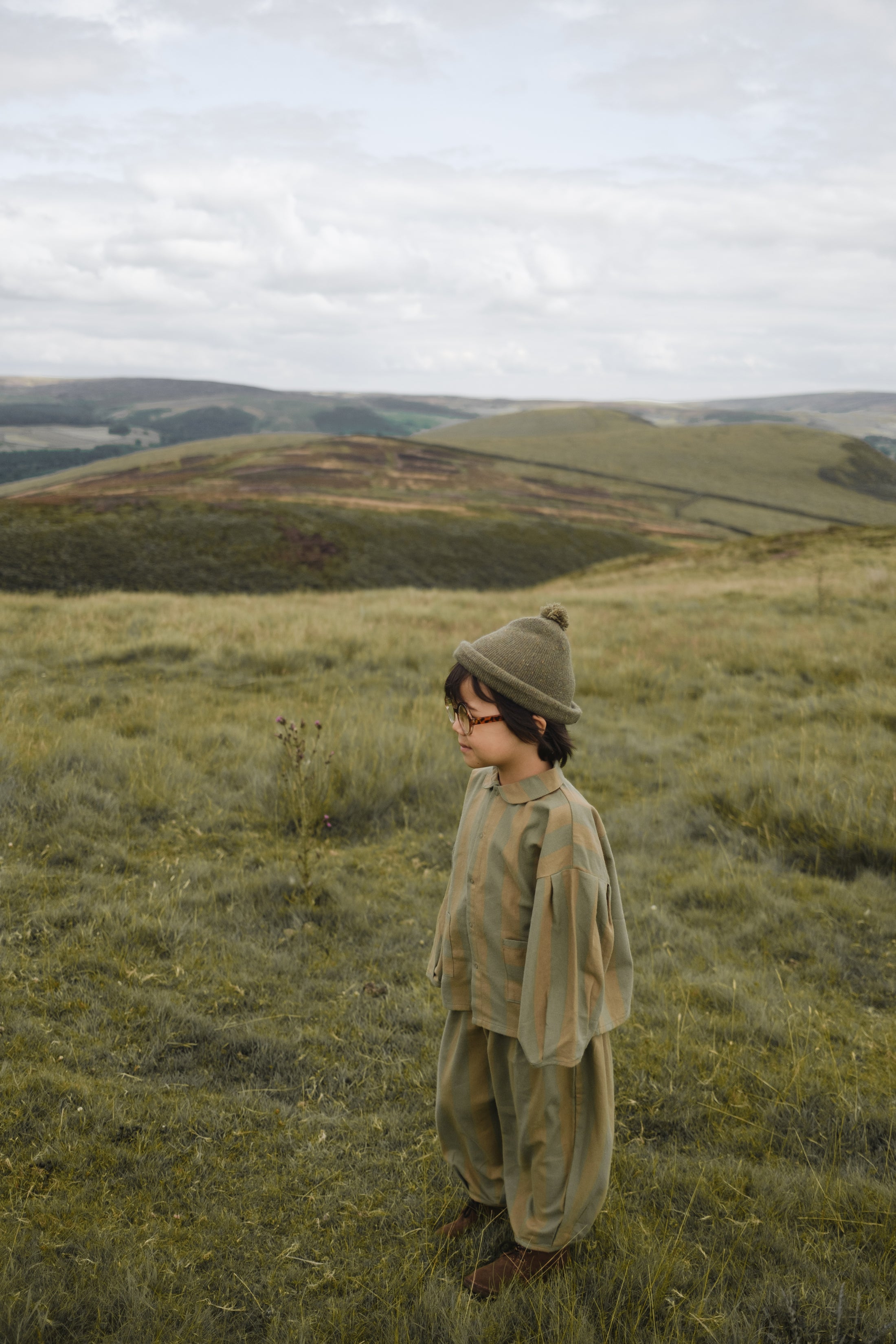 <Organic zoo> Woodland Stripes Lodge Pants　