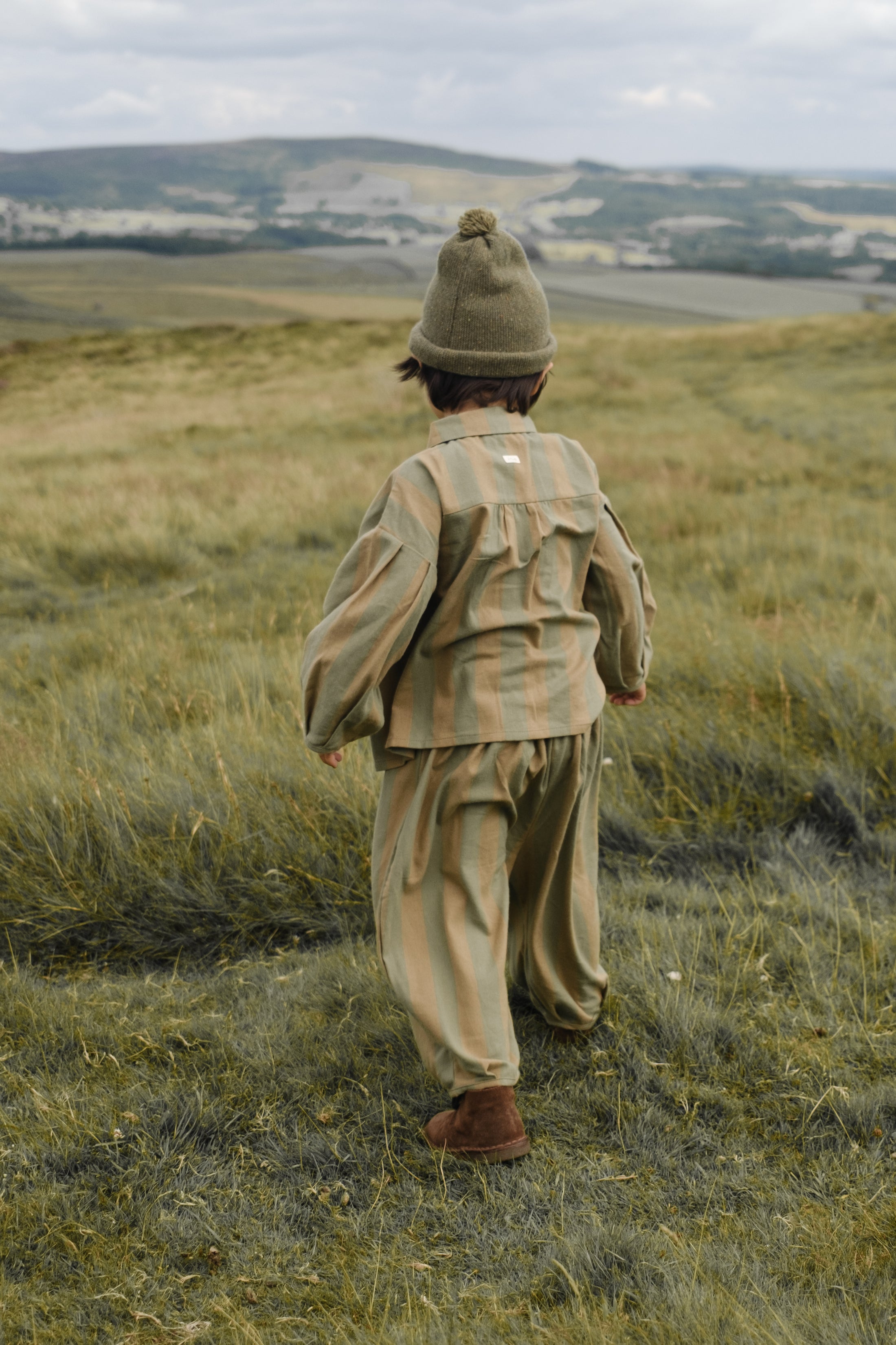 <Organic zoo> Woodland Stripes Lodge Pants　