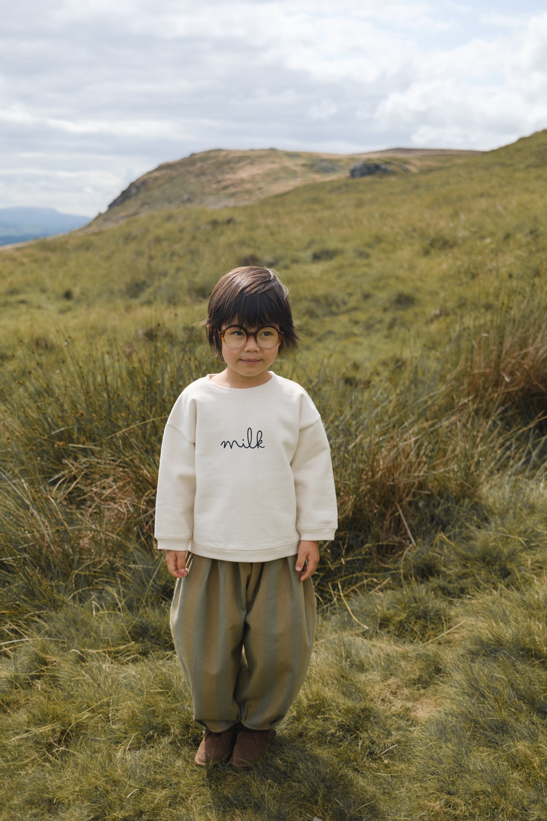 <Organic zoo> Milk Sweatshirt Undyed