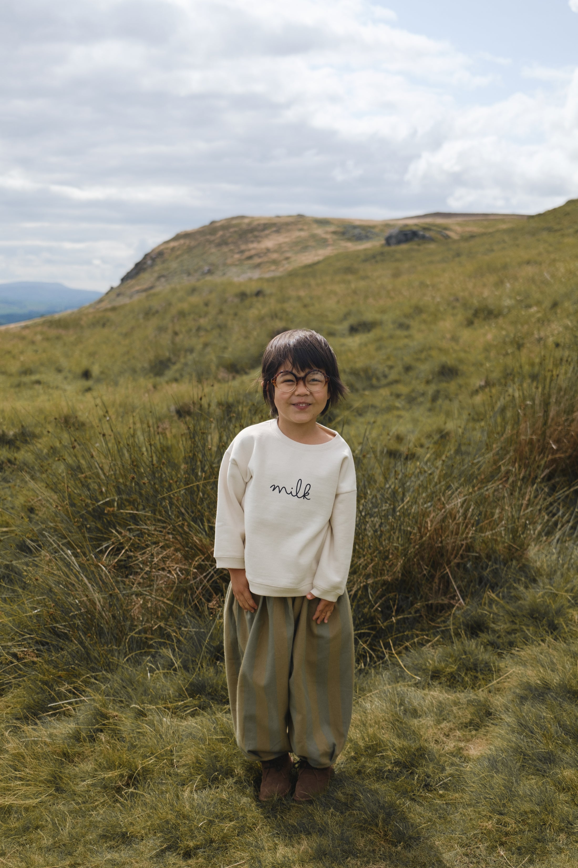 <Organic zoo> Milk Sweatshirt Undyed