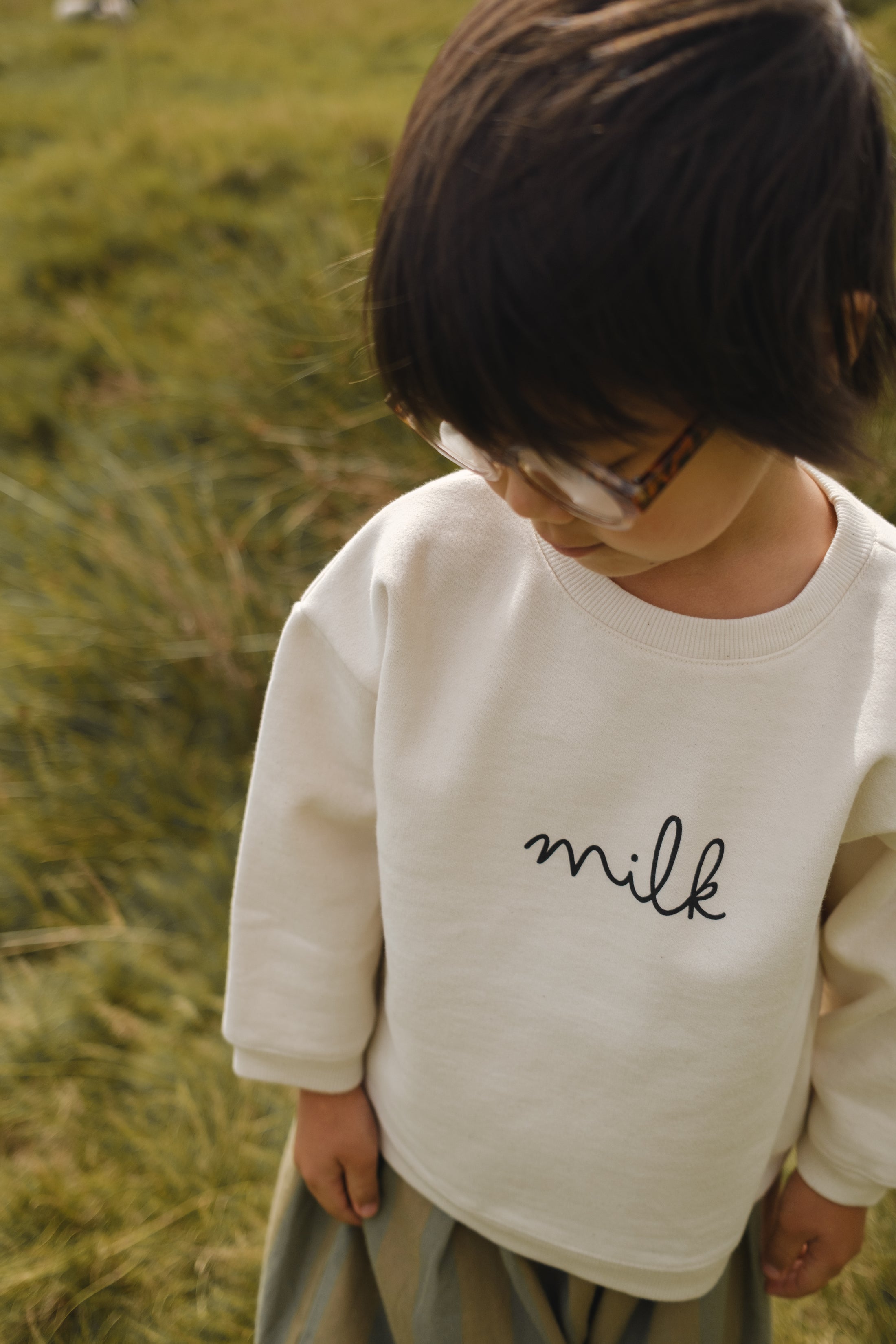 <Organic zoo> Milk Sweatshirt Undyed