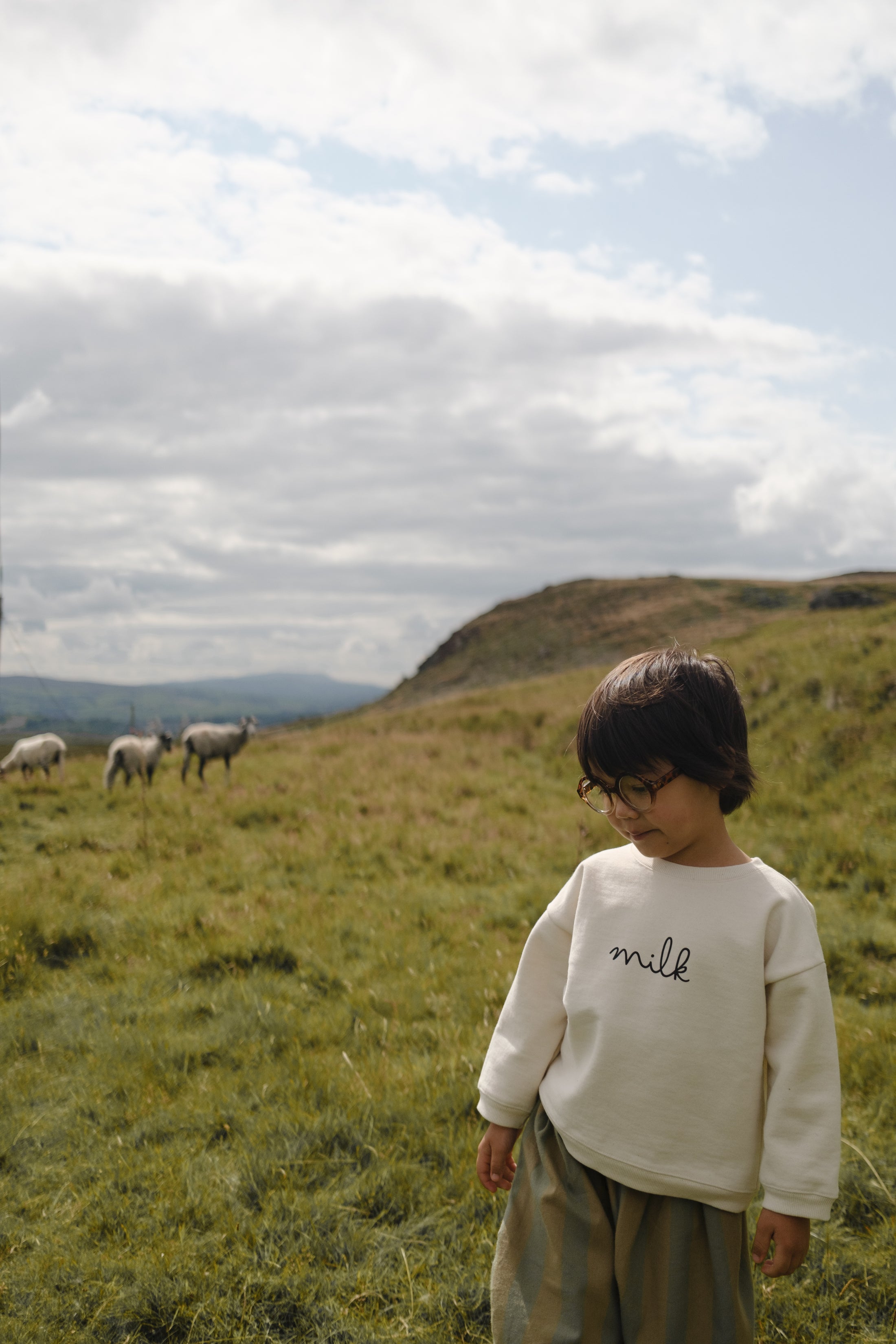 <Organic zoo> Milk Sweatshirt Undyed