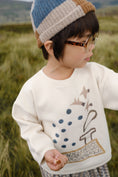 갤러리 뷰어로 이미지로드, <Organic zoo> Rooftop Gathering Sweatshirt Undyed

