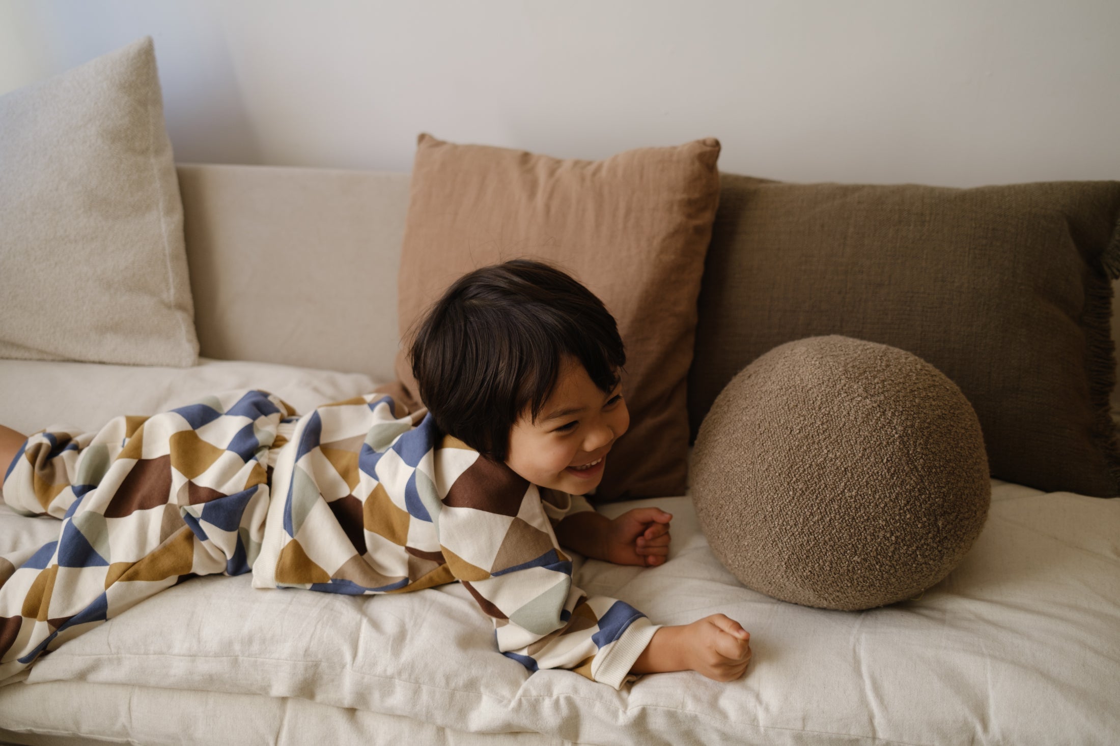 <Organic zoo> Kite Patchwork Traveller Pants Undyed　