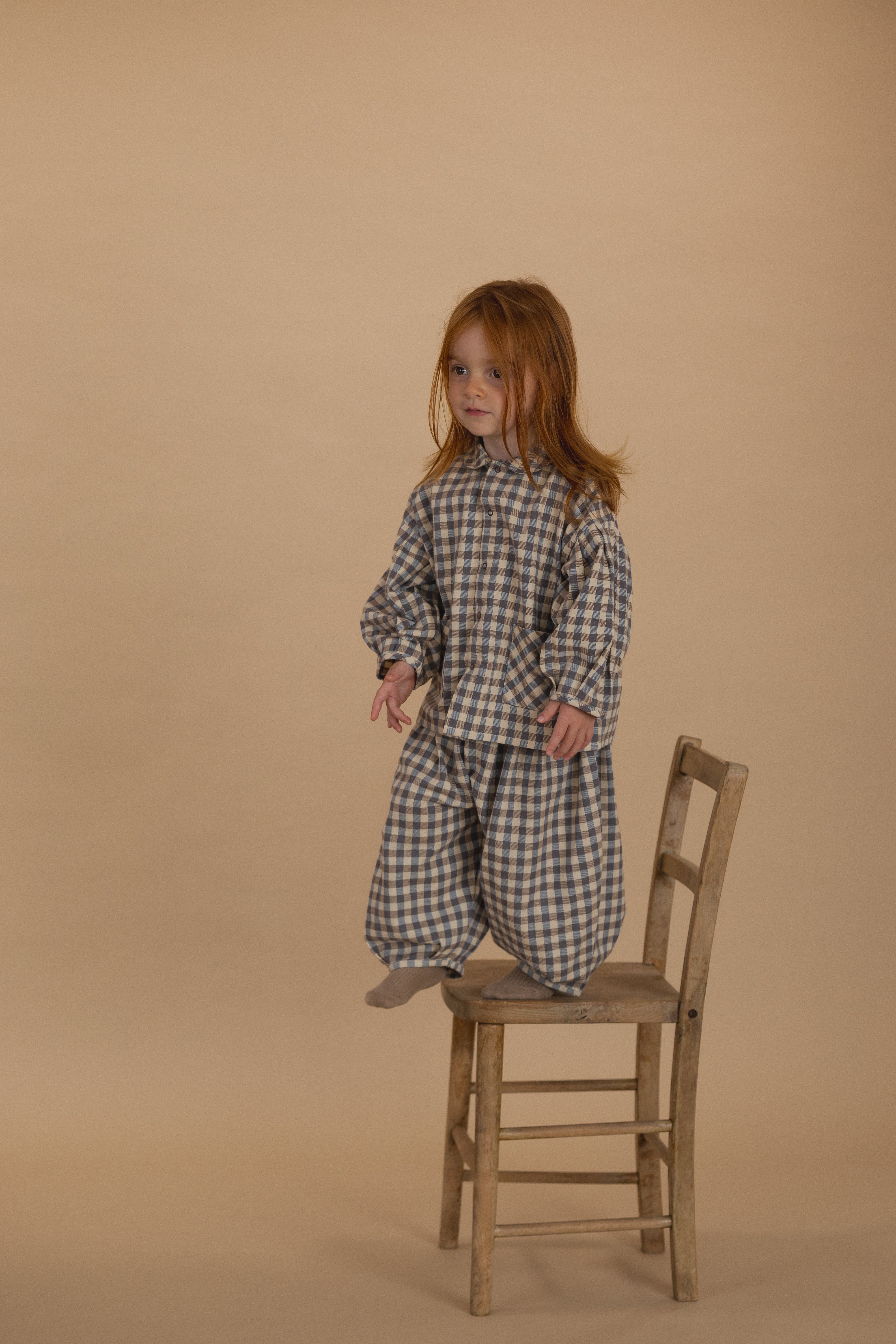 ボトムス 25AW organic zoo Gingham Lodge Pants 正規販売店】海外子ども服専門店 SUNNAO(さんなお)- Organic