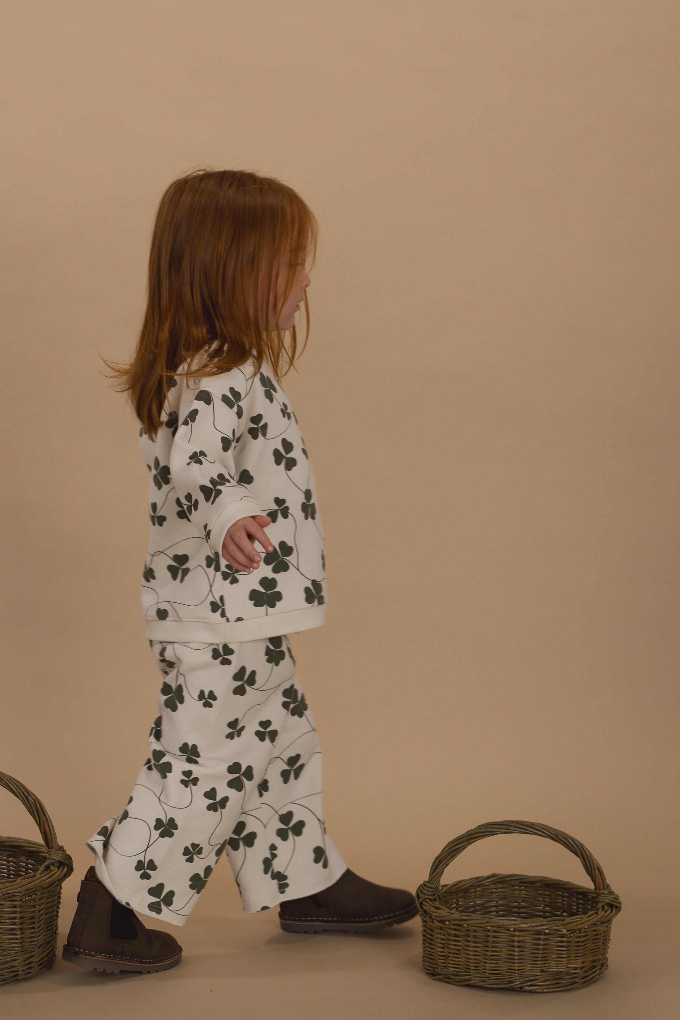 <Organic zoo> Clover Sweatshirt Undyed