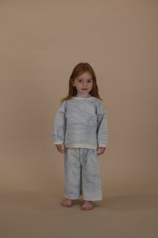 <Organic zoo> Seascape Sweatshirt Undyed