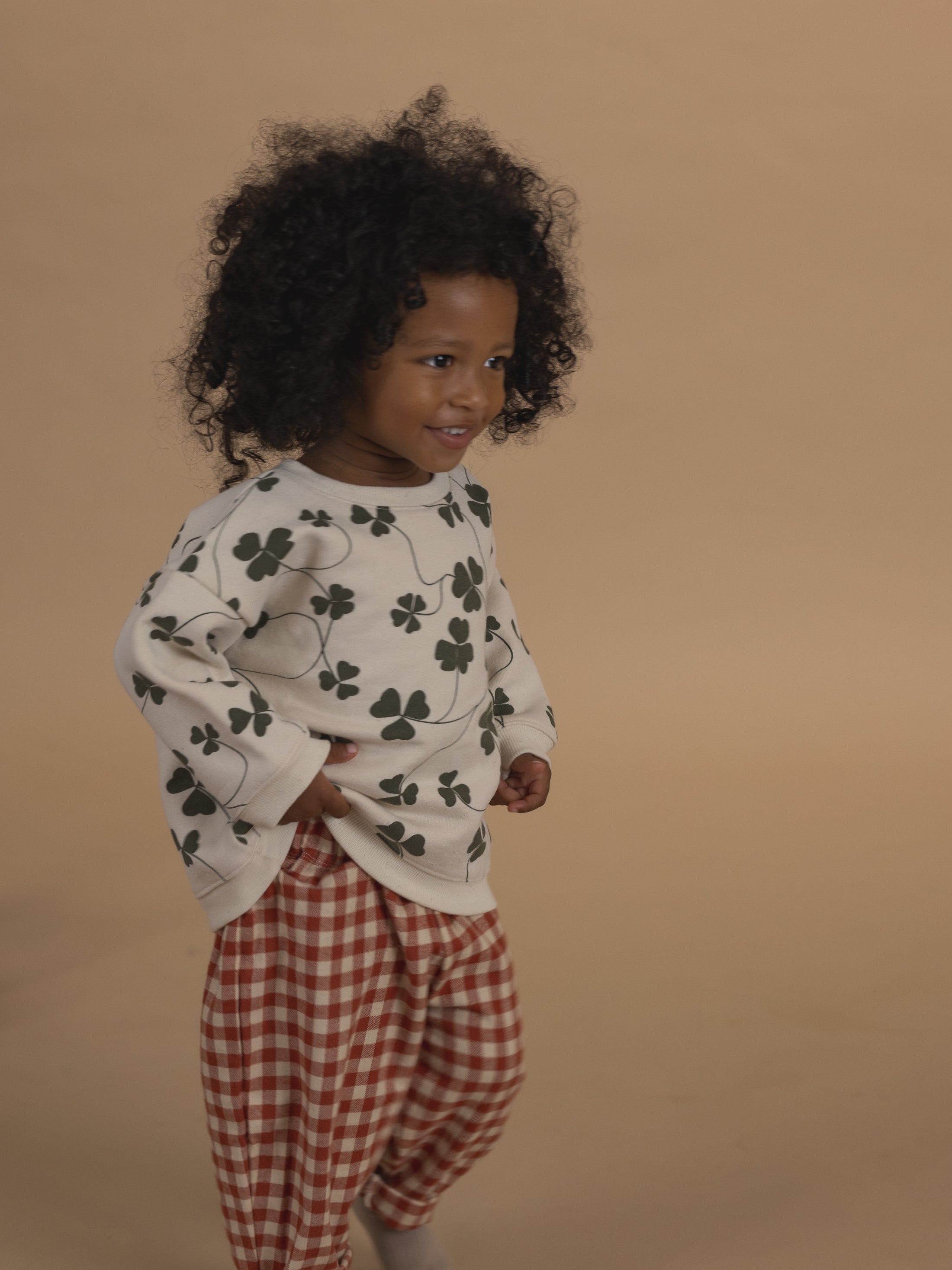 <Organic zoo> Clover Sweatshirt Undyed