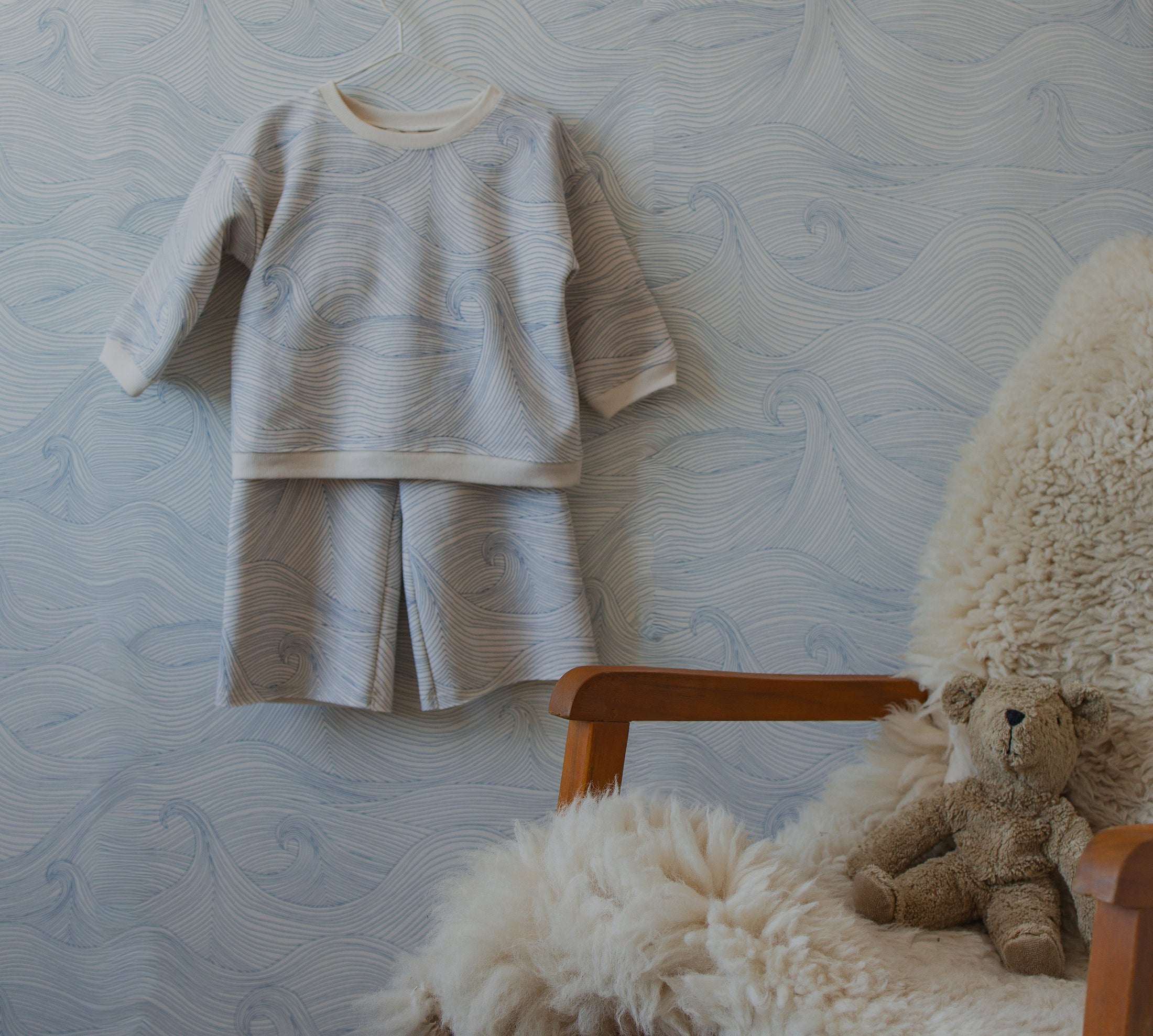 <Organic zoo> Seascape Sweatshirt Undyed