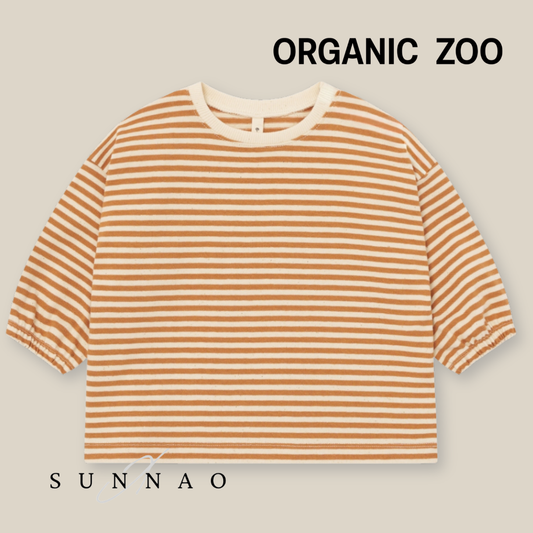 <Organic zoo> Copper Stripes Sweatshirt - DROP2
