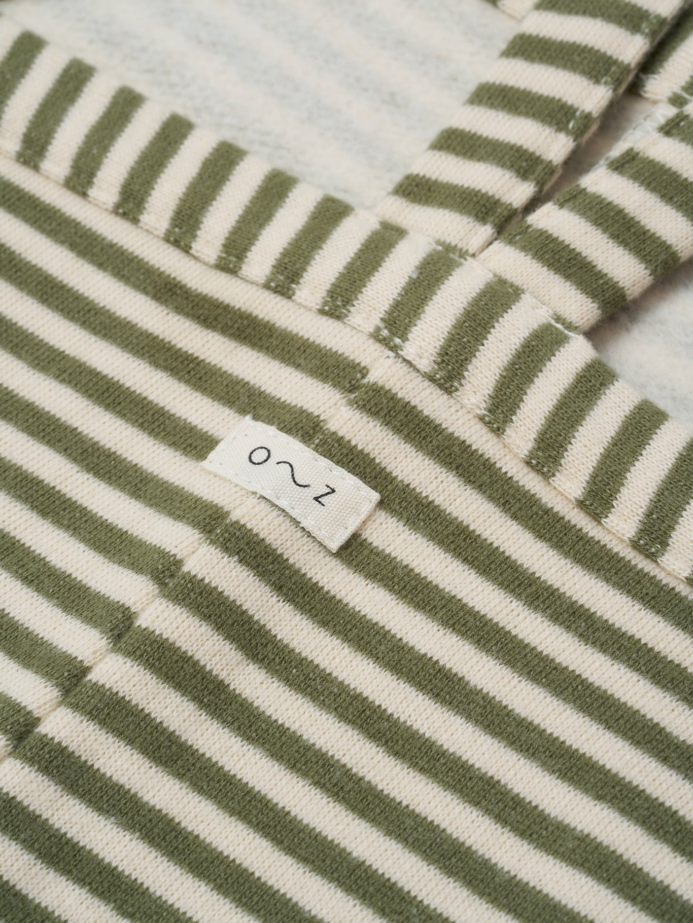 <Organic zoo> Fern Stripes Dungarees　