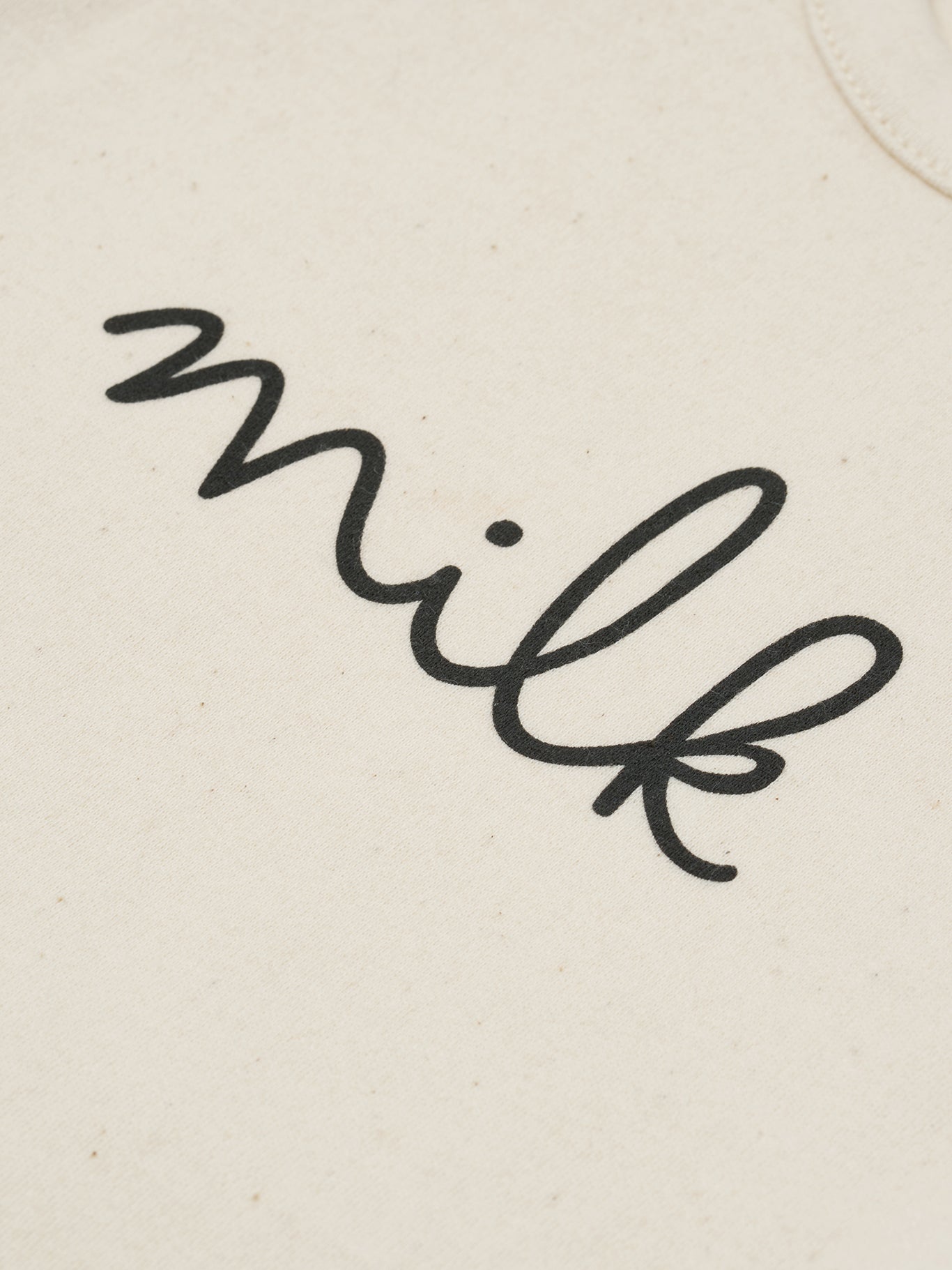 <Organic zoo> Undyed Milk Bodysuit　