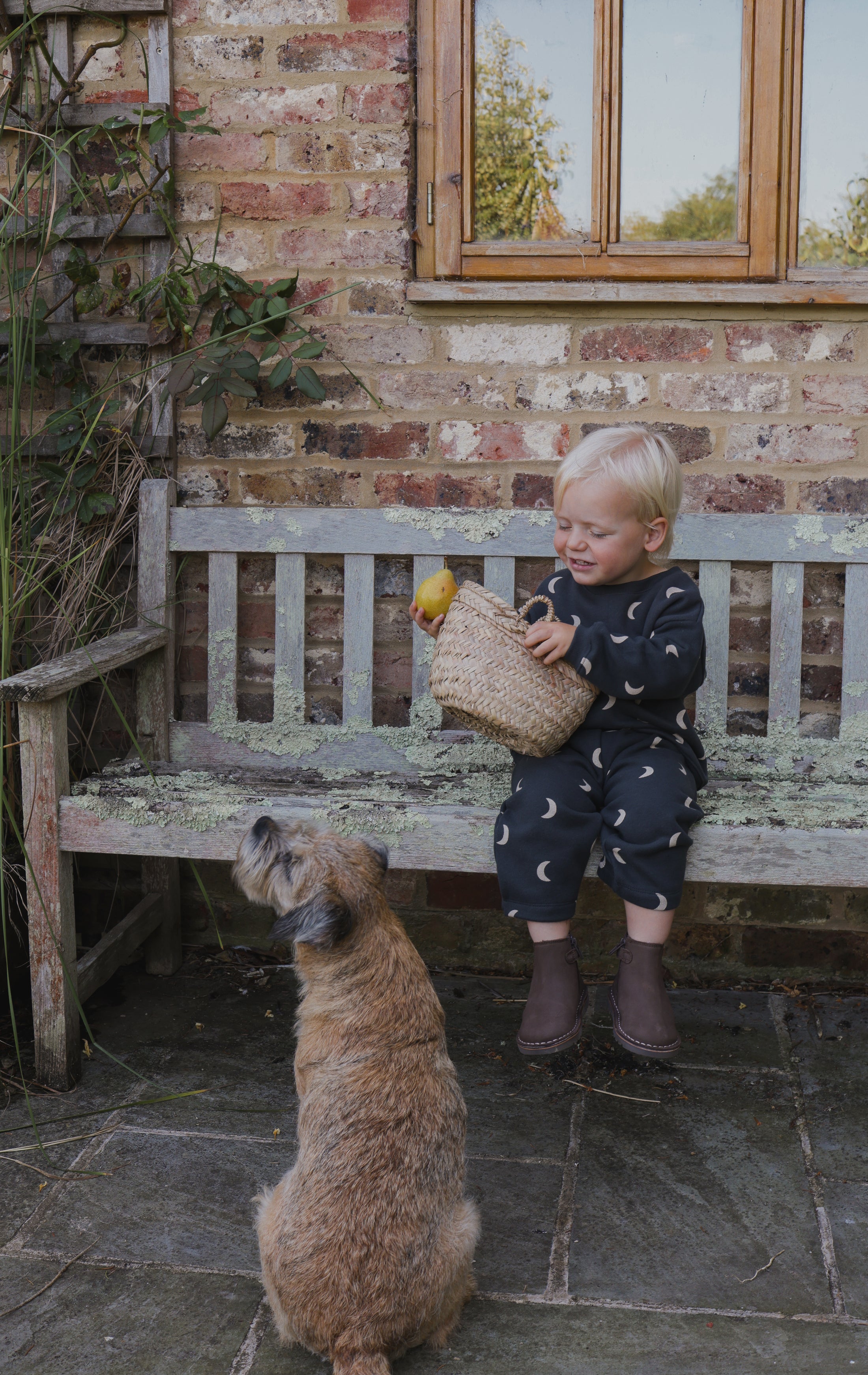 <Organic zoo>Charcoal Midnight Sweatshirt（6M-5Y）