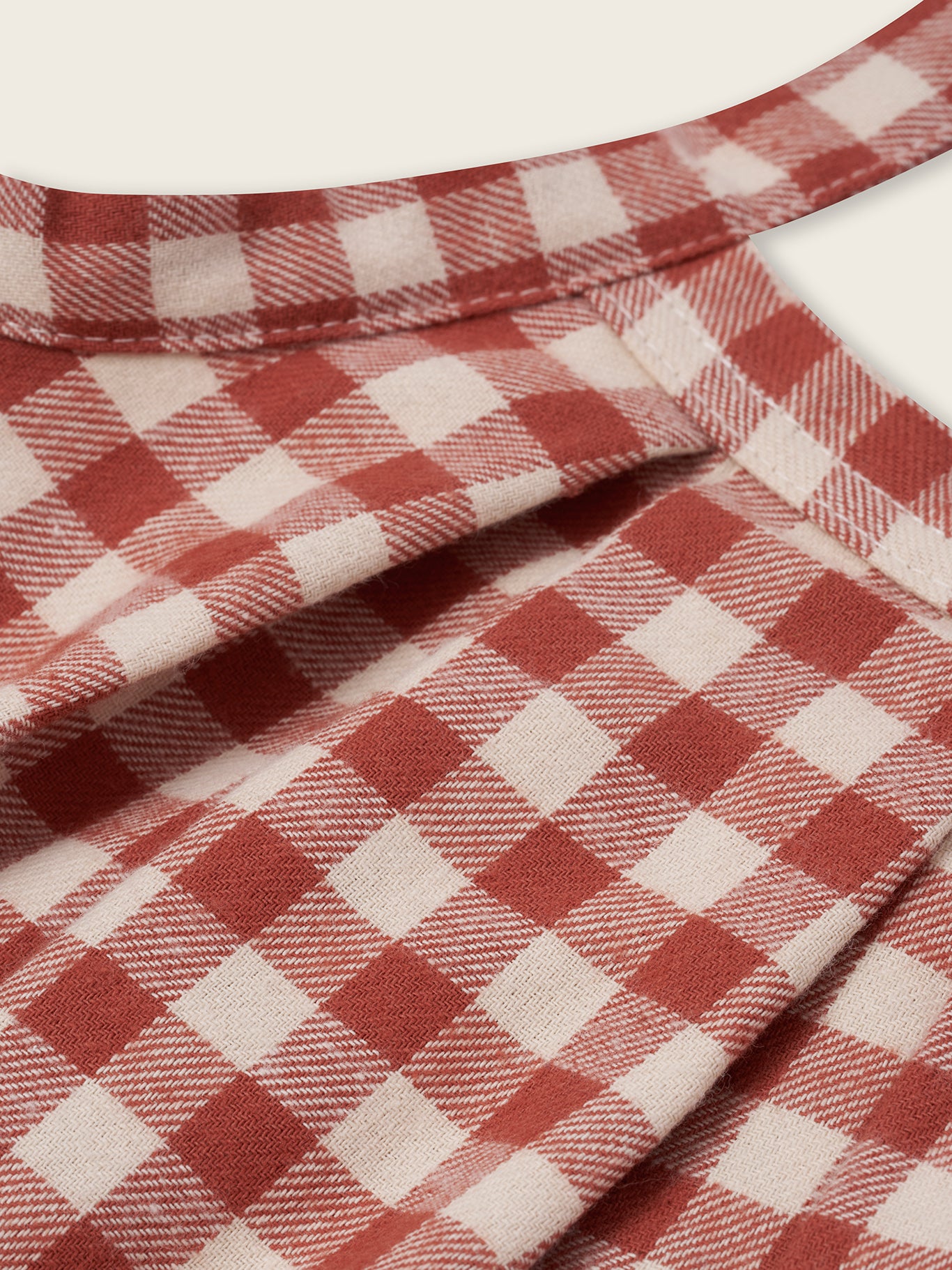<Organic zoo> Paprika Gingham Tribe Skirt