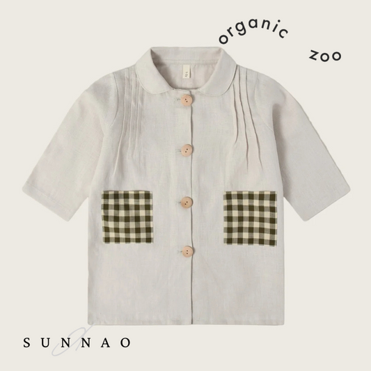 <Organic zoo> Ceramic White Potter Dress